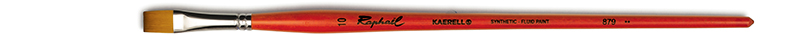 Image of Syntetpensel Raphael Kaerell "S" Acryl Flat St 10  (5F) 879010 3046450055440