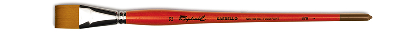 Image of Syntetpensel Raphael Kaerell "S" Acryl Flat St 22 879022 3046450055501