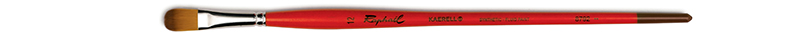 Image of Syntetpensel Raphael Kaerell "S" Acryl Filbert St 12  (5F) 8792012 3046450055716