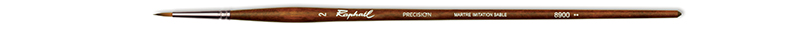 Image of Syntetpensel Raphael Precision 8900 Rund  LH st 2 (5F) 8900002 3046450035145