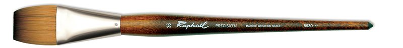 Image of Syntetpensel Raphael Precision 8930 Flat  LH st 36 (1F) 8930036 3046450035541