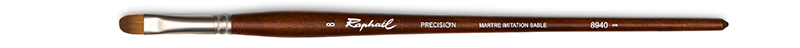 Image of Syntetpensel Raphael Precision 8940 Filbert  LH st 8 (5F) 8940008 3046450035633