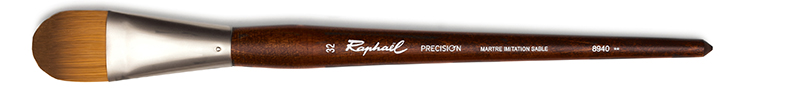 Image of Syntetpensel Raphael Precision 8940 Filbert  LH st 32 (1F) 8940032 3046450036623