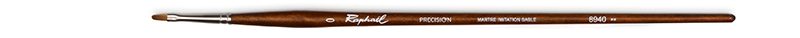 Image of Syntetpensel Raphael Precision 8940 Filbert  LH st 0 (5F) 8940990 3046450035596