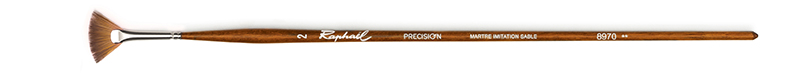 Image of Syntetpensel Raphael Precision 8970 Solfjäder  LH st 2 (5F) 8970002 3046450036654