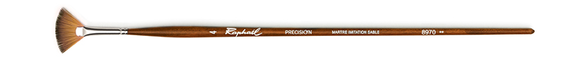 Image of Syntetpensel Raphael Precision 8970 Solfjäder  LH st 4 (5F) 8970004 3046450036661