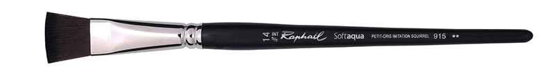 Image of Syntetpensel Raphael SoftAqua 915 Flat st 14 (5F) 915014 3046450006893