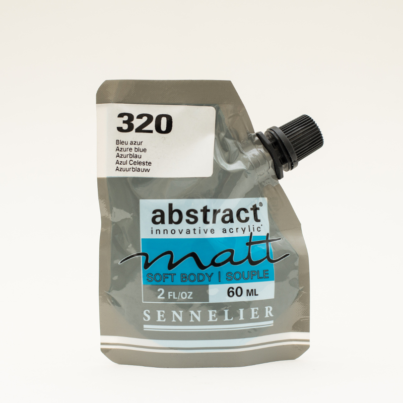 Image of Akrylfärg Sennelier Abstract Matt 60 ml Azure Blue 320 (3F) 121201320 3046451891016