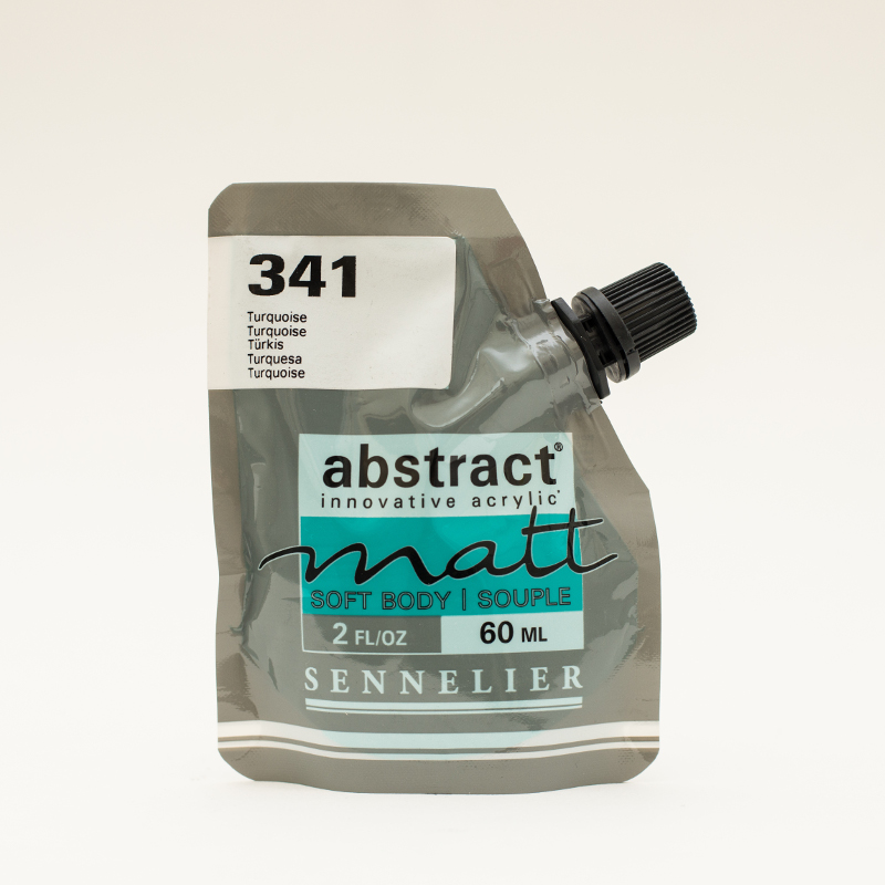 Image of Akrylfärg Sennelier Abstract Matt 60 ml Turquoise 341 (3F) 121201341 3046451891047