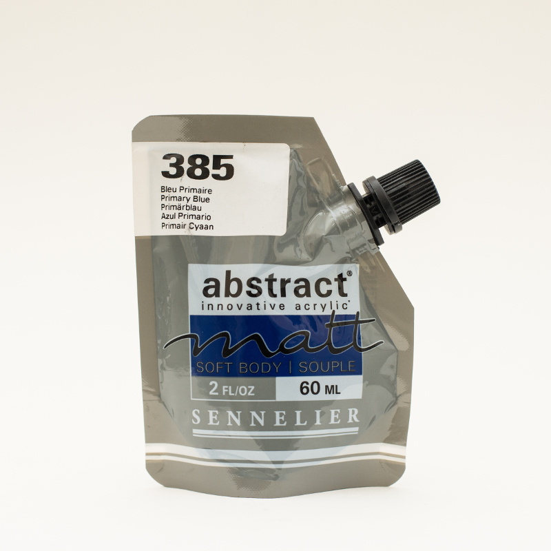Image of Akrylfärg Sennelier Abstract Matt 60 ml Primary Blue 385 (3F) 121201385 3046451890910