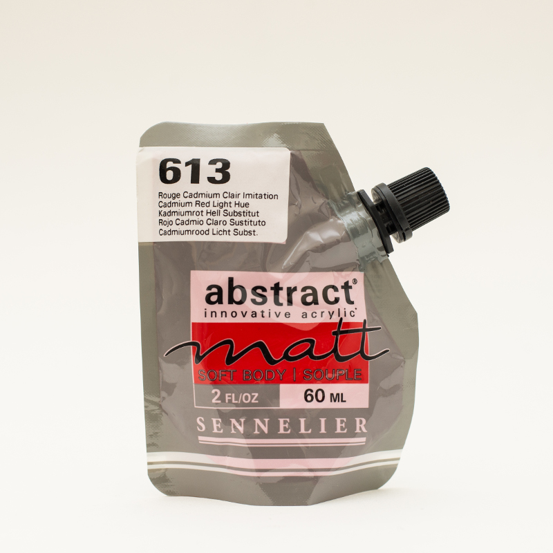 Image of Akrylfärg Sennelier Abstract Matt 60 ml Cadmium Red light hue 613 (3F) 121201613 3046451890811