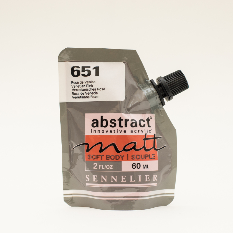 Image of Akrylfärg Sennelier Abstract Matt 60 ml Venetian pink 651 (3F) 121201651 3046451890804