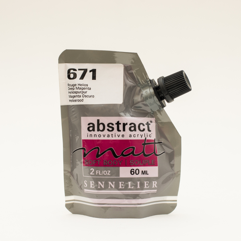 Image of Akrylfärg Sennelier Abstract Matt 60 ml Deep Magenta 671 (3F) 121201671 3046451890842