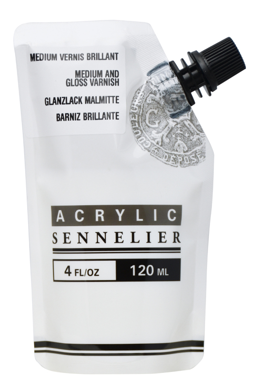 Image of Akrylmedium Sennelier Abstract Gloss Varnish/Medium 120ml 125024120 3046450730699