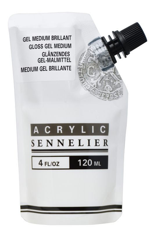 Image of Akrylmedium Sennelier Abstract Gloss gel 120ml 125025120 3046450730712