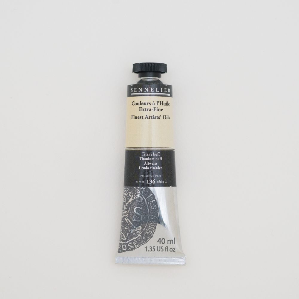 Image of Oljefärg Sennelier 40 ml>S1-Titanium buff (3F) 130411136 3046450459101