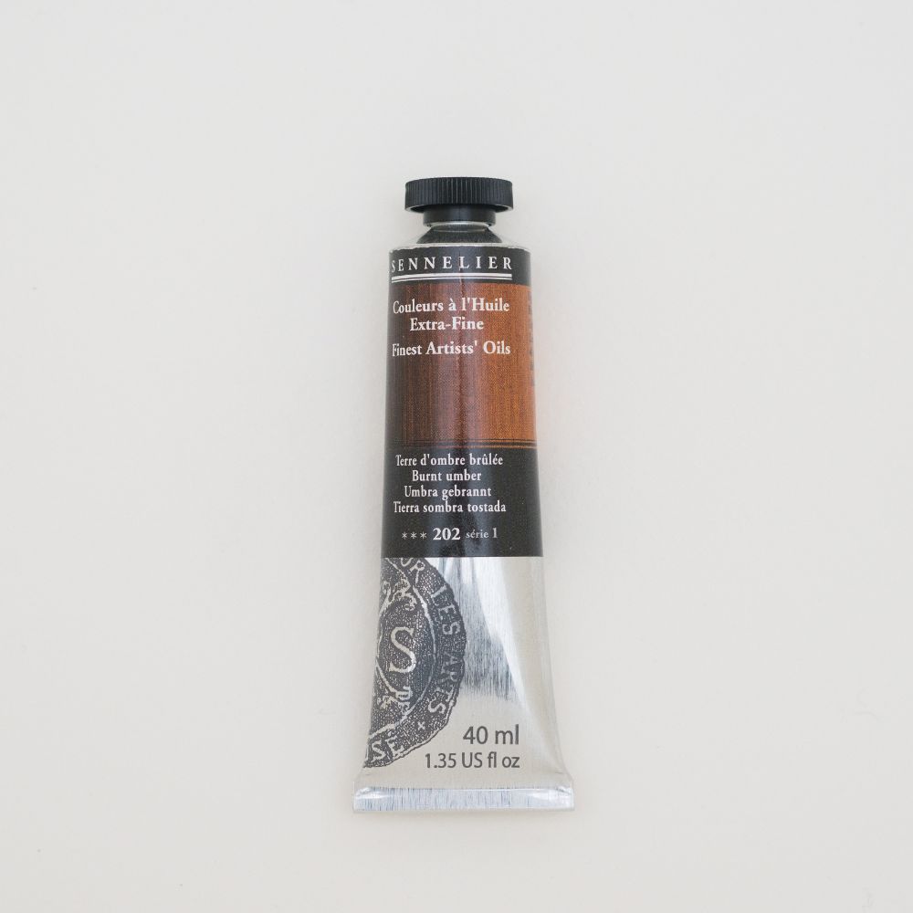 Image of Oljefärg Sennelier 40 ml>S1-Burnt umber (3F) 130411202 3046450459125