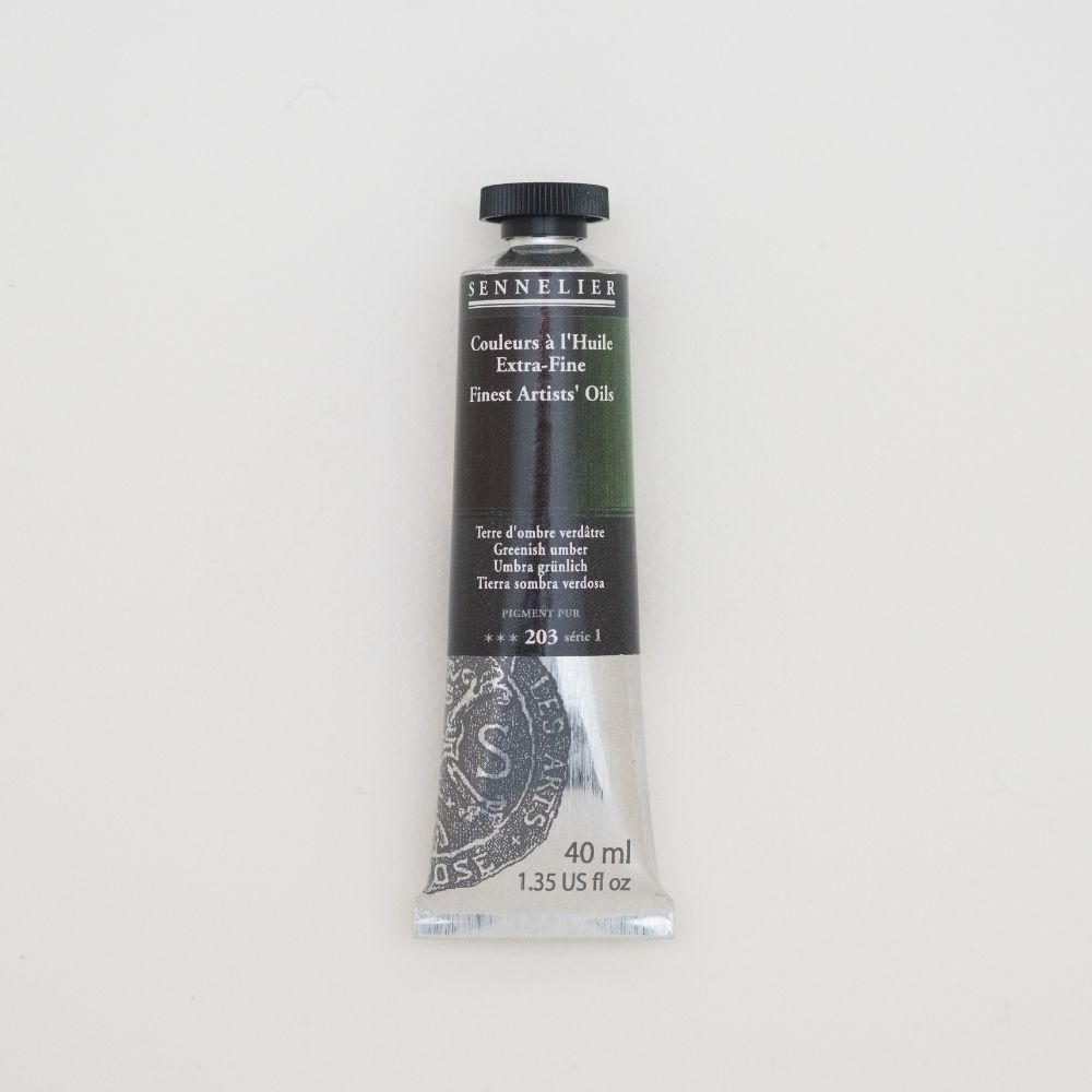Image of Oljefärg Sennelier 40 ml>S1-Greenish umber (3F) 130411203 3046450459132