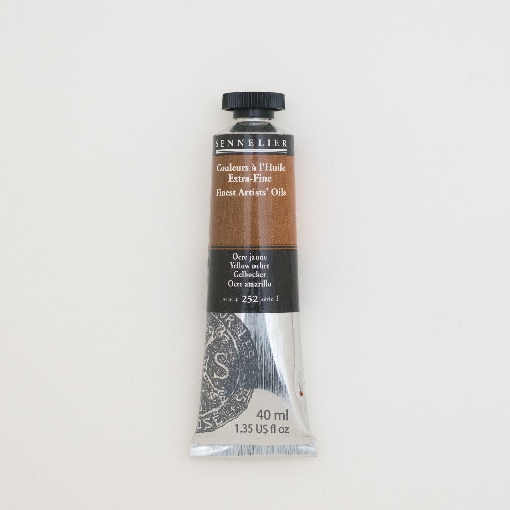 Image of Oljefärg Sennelier 40 ml>S1-Yellow ochre (3F) 130411252 3046450459224