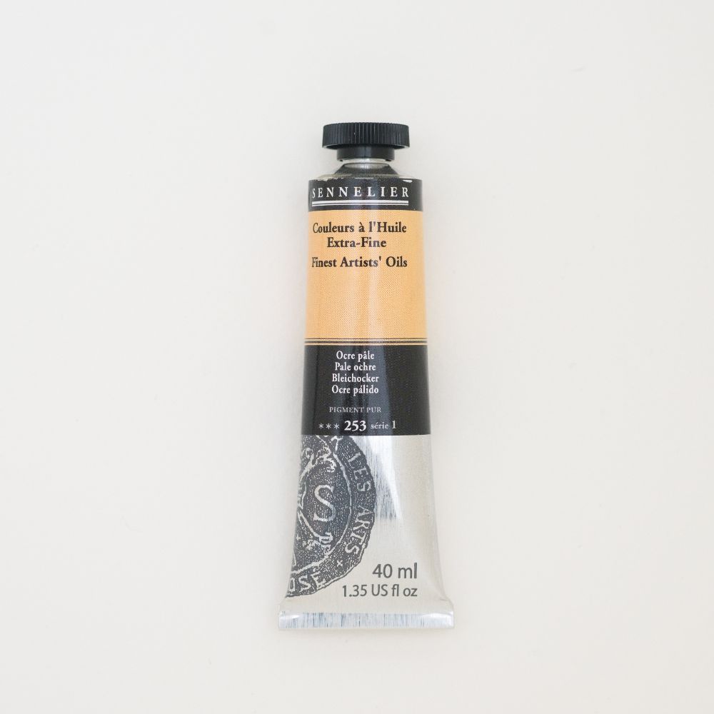 Image of Oljefärg Sennelier 40 ml>S1-Pale ochre (3F) 130411253 3046450459231