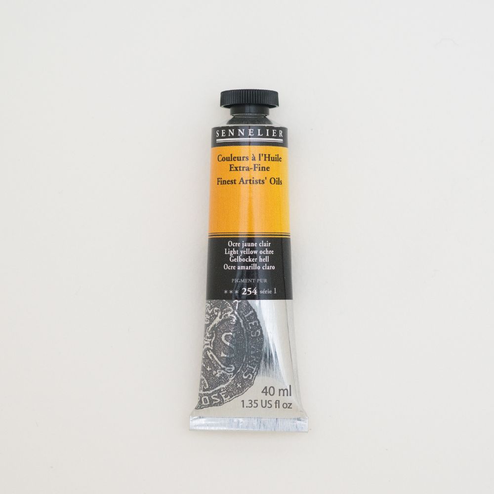 Image of Oljefärg Sennelier 40 ml>S1-Light yellow ochre (3F) 130411254 3046450459248