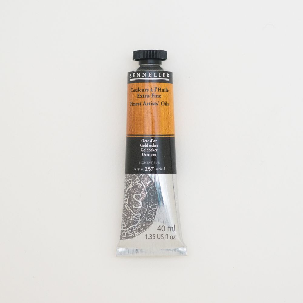 Image of Oljefärg Sennelier 40 ml>S1-Gold ochre (3F) 130411257 3046450459262