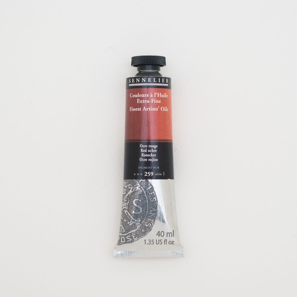 Image of Oljefärg Sennelier 40 ml>S1-Red ochre (3F) 130411259 3046450459286