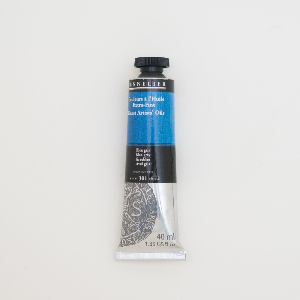 Image of Oljefärg Sennelier 40 ml>S2-Blue-grey (3F) 130411301 3046450459293