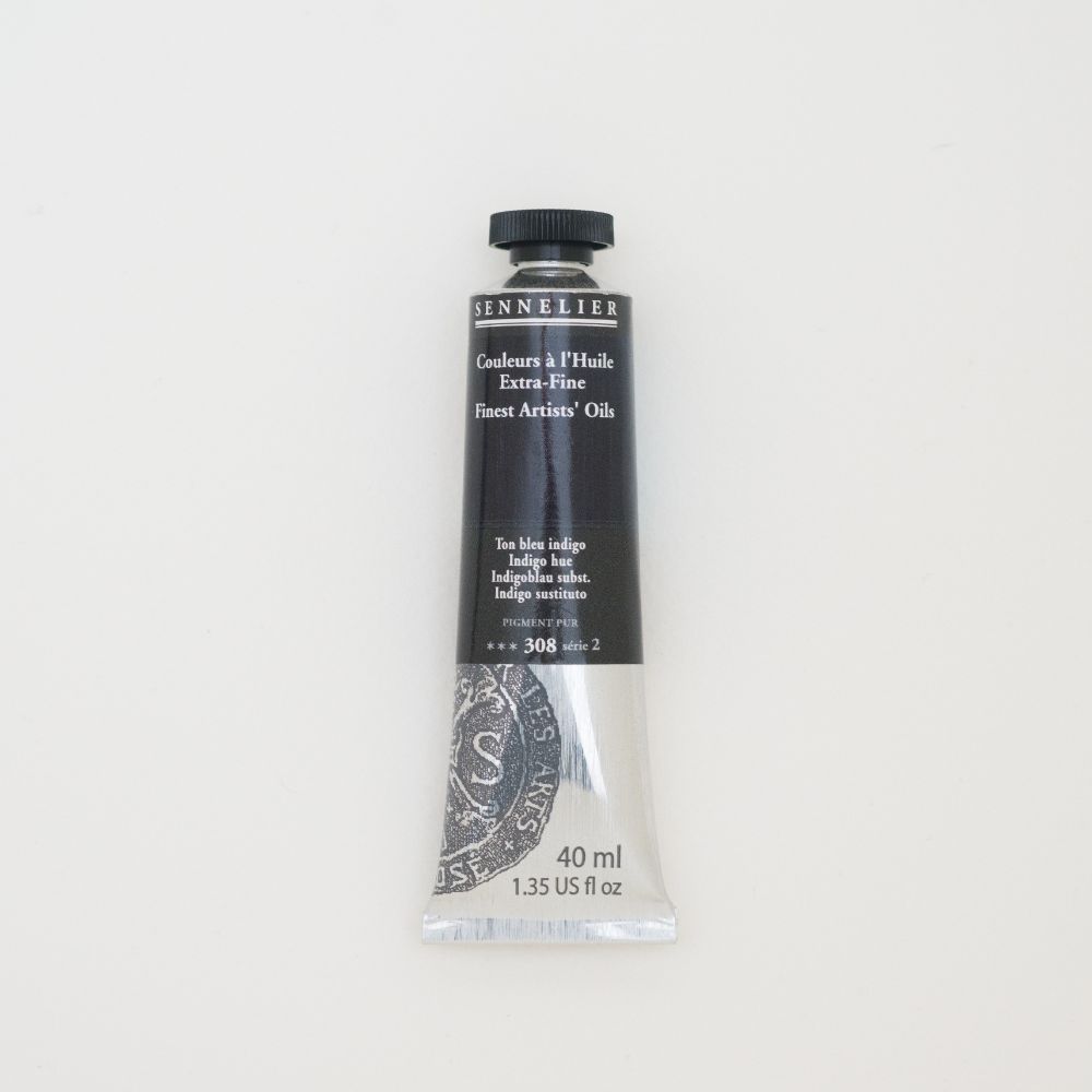 Image of Oljefärg Sennelier 40 ml>S2-Indigo hue (3F) 130411308 3046450459323
