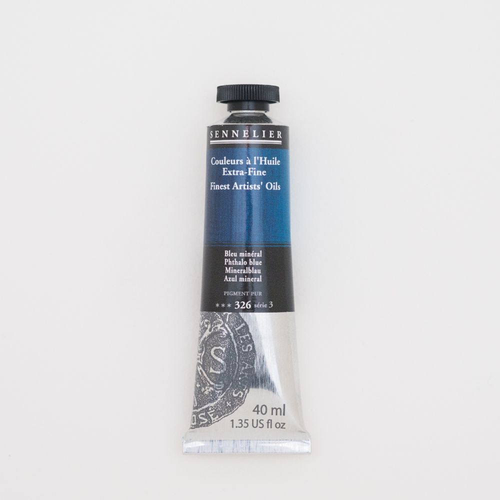 Image of Oljefärg Sennelier 40 ml>S3-Phthalo blue (3F) 130411326 3046450459408