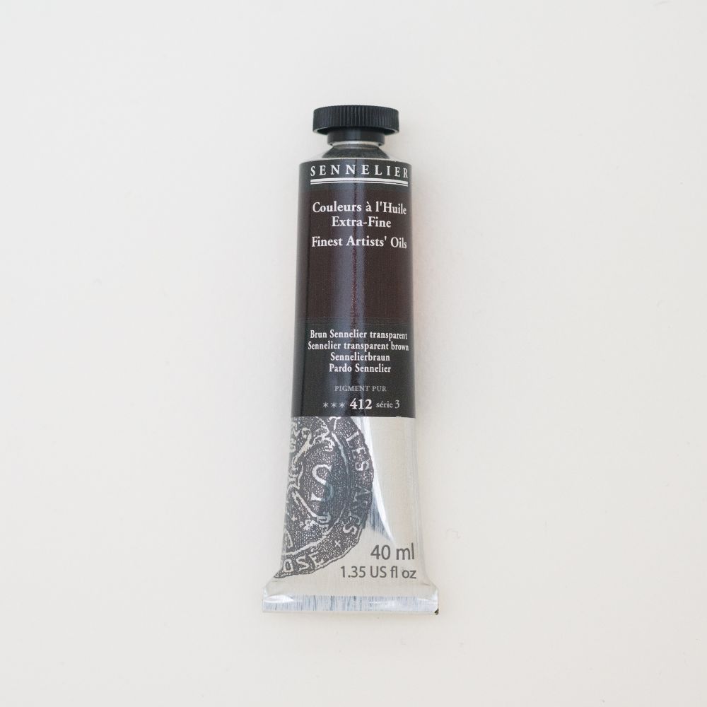 Image of Oljefärg Sennelier 40 ml>S3-Sennelier transparent brown (3F) 130411412 3046450459507