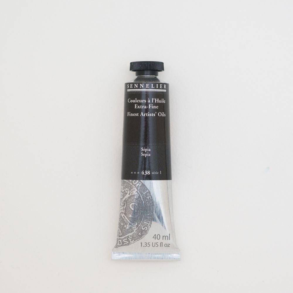 Image of Oljefärg Sennelier 40 ml>S1-Sepia (3F) 130411438 3046450459514