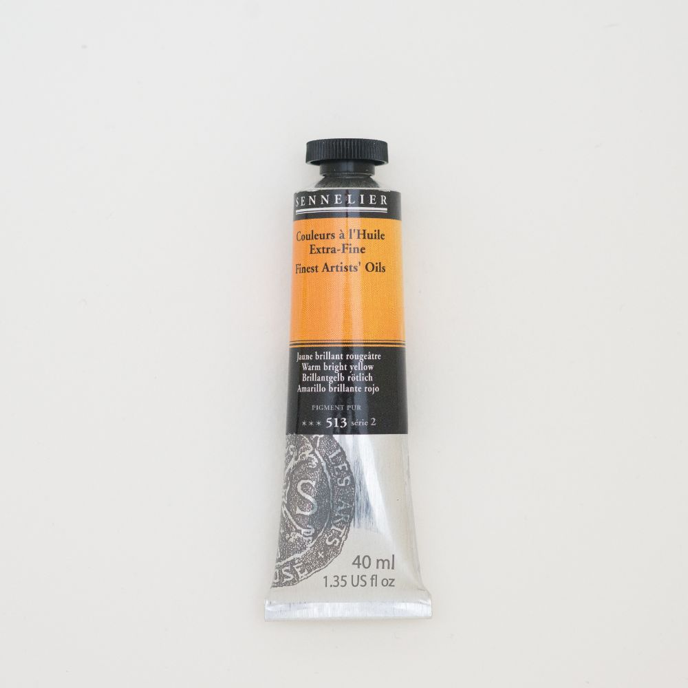Image of Oljefärg Sennelier 40 ml>S2-Warm bright yellow (3F) 130411513 3046450459583