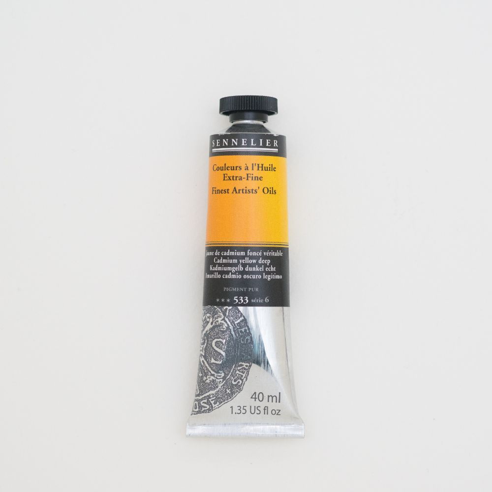 Image of Oljefärg Sennelier 40 ml>S6-Cadmium yellow deep 130411533 3046450459620