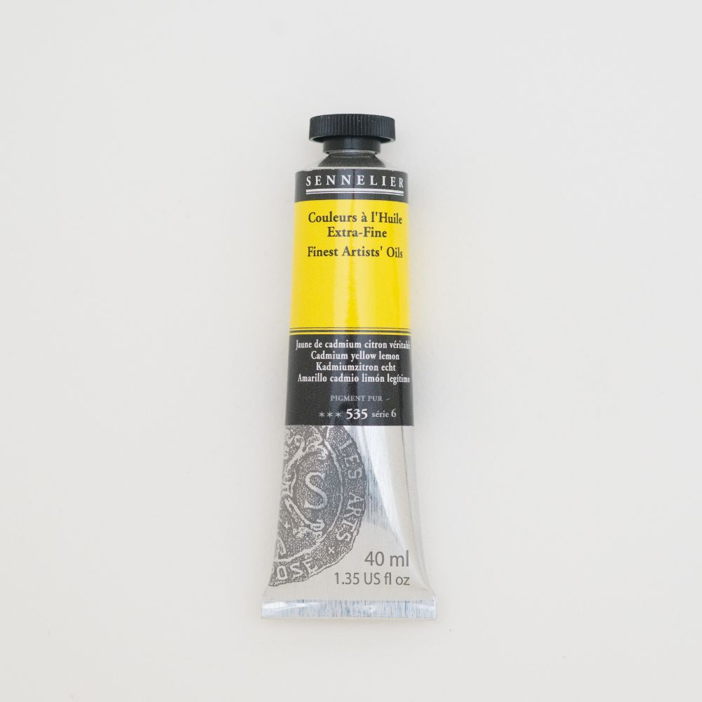 Image of Oljefärg Sennelier 40 ml>S6-Cadmium yellow lemon 130411535 3046450459637