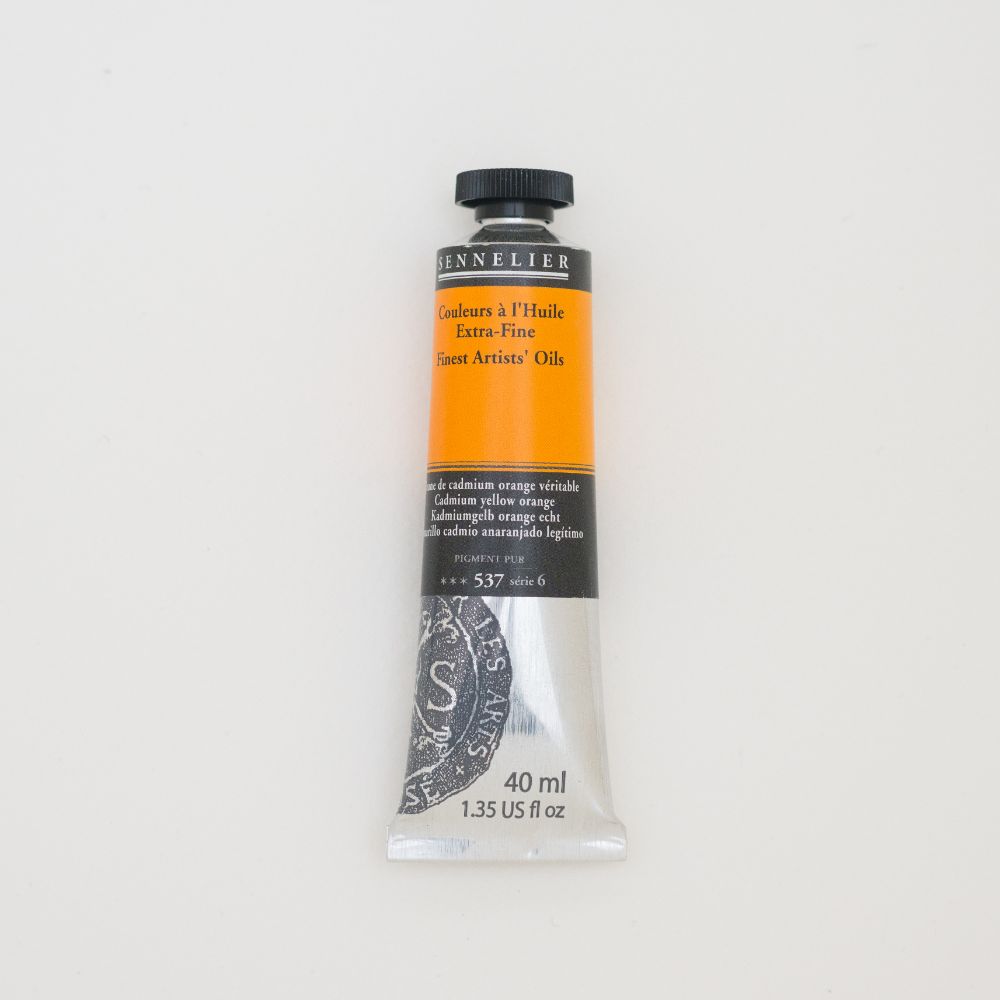 Image of Oljefärg Sennelier 40 ml>S6-Cadmium yellow orange 130411537 3046450459644