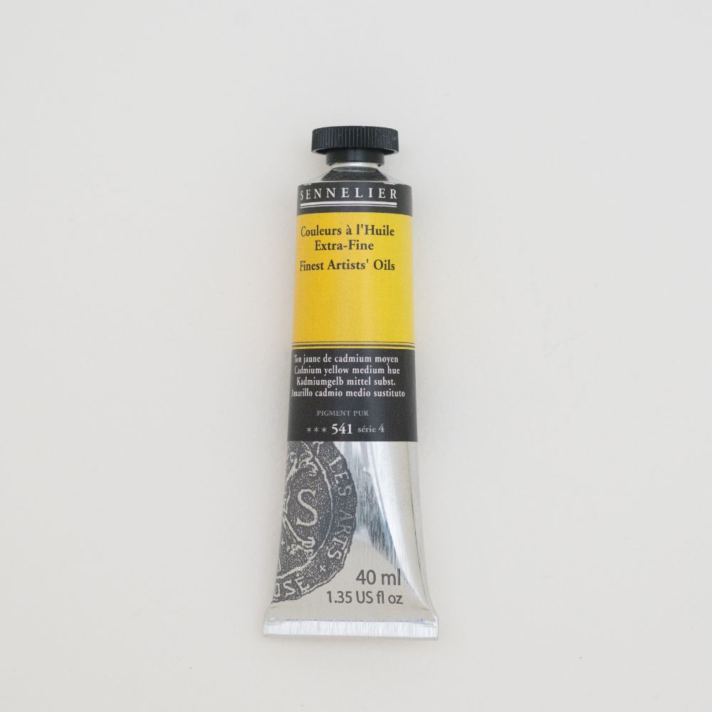 Image of Oljefärg Sennelier 40 ml>S4-Cadmium yellow medium hue (3F) 130411541 3046450459668