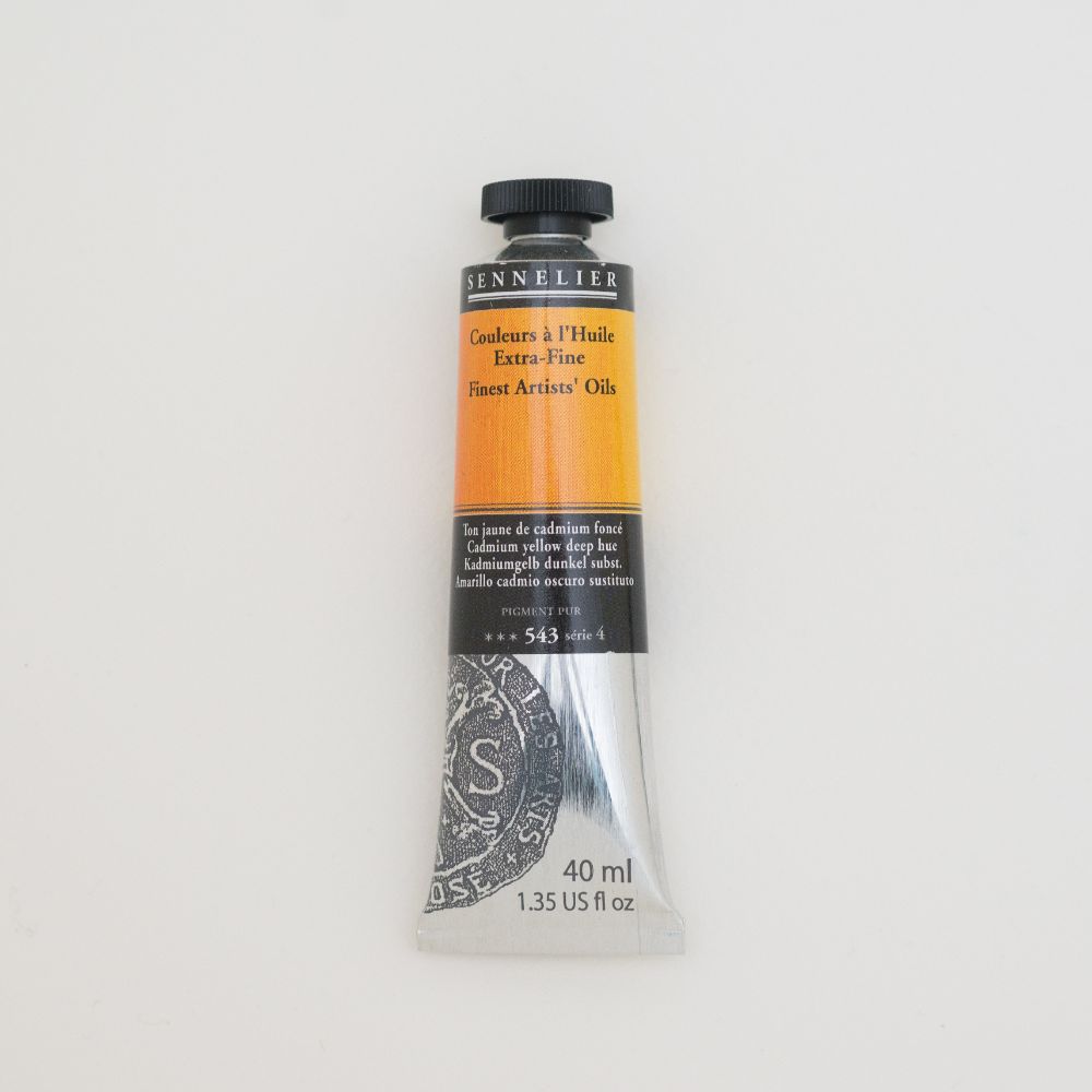 Image of Oljefärg Sennelier 40 ml>S4-Cadmium yellow deep hue (3F) 130411543 3046450459675