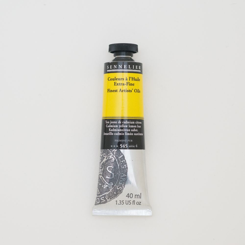 Image of Oljefärg Sennelier 40 ml>S4-Cadmium yellow lemon hue (3F) 130411545 3046450459682
