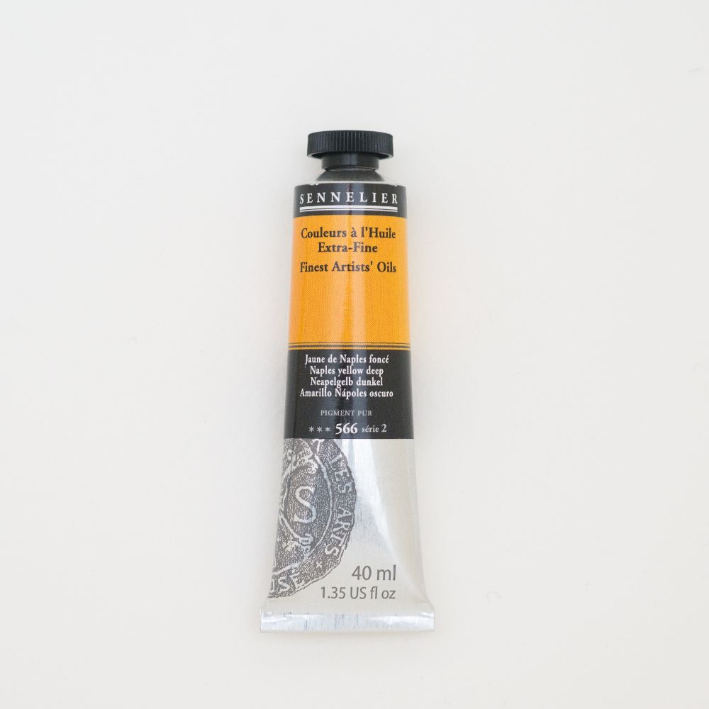 Image of Oljefärg Sennelier 40 ml>S2-Naples yellow deep (3F) 130411566 3046450459736