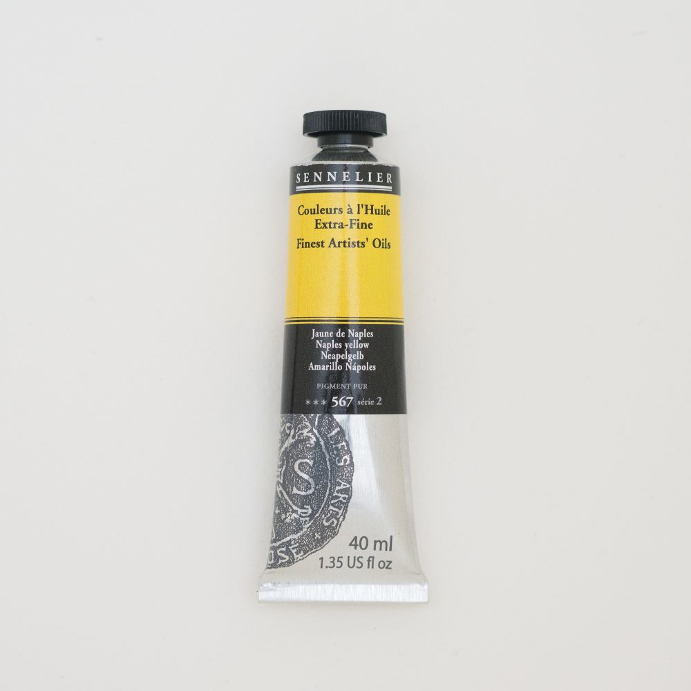 Image of Oljefärg Sennelier 40 ml>S2-Naples yellow (3F) 130411567 3046450459743