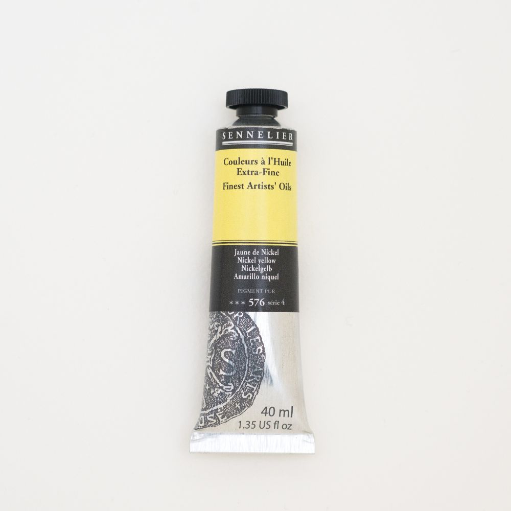Image of Oljefärg Sennelier 40 ml>S4-Nickel yellow (3F) 130411576 3046450459767