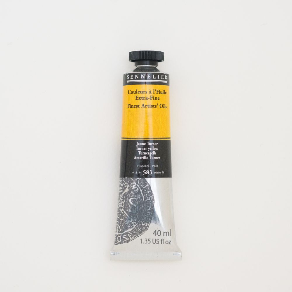 Image of Oljefärg Sennelier 40 ml>S4-Turner yellow (3F) 130411583 3046450459774