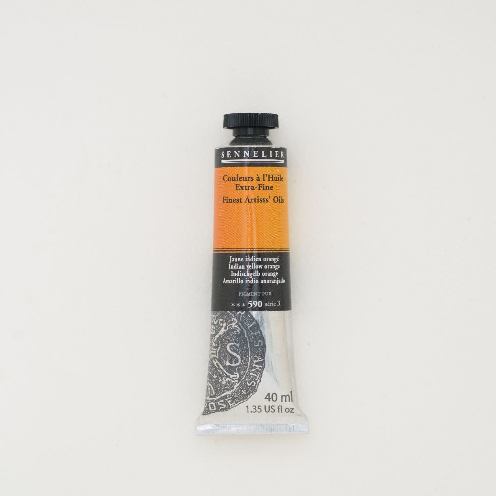 Image of Oljefärg Sennelier 40 ml>S3-Indian yellow orange (3F) 130411590 3046450459781