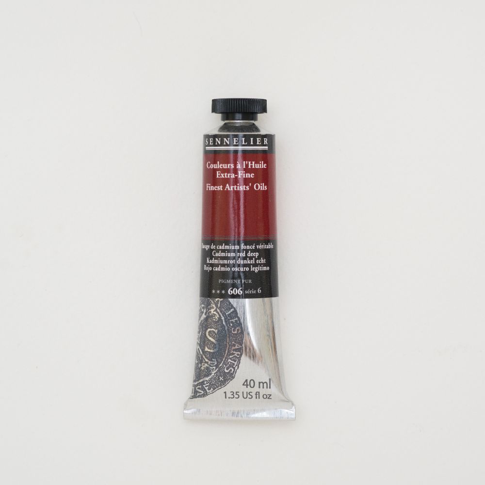 Image of Oljefärg Sennelier 40 ml>S6-Cadmium red deep 130411606 3046450459804