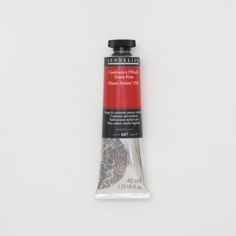 Image of Oljefärg Sennelier 40 ml>S6-Cadmium red medium 130411607 3046450459811