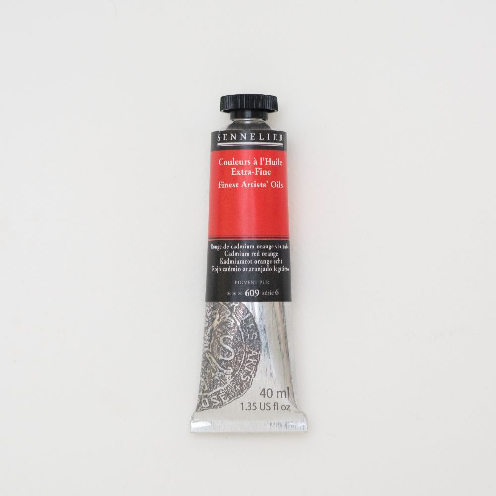Image of Oljefärg Sennelier 40 ml>S6-Cadmium red orange 130411609 3046450459828