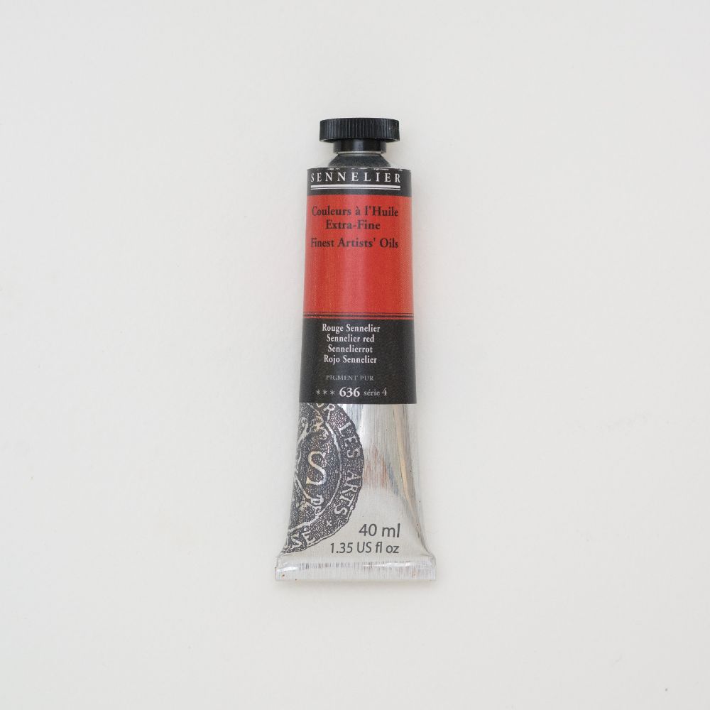 Image of Oljefärg Sennelier 40 ml>S4-Sennelier red (3F) 130411636 3046450459934