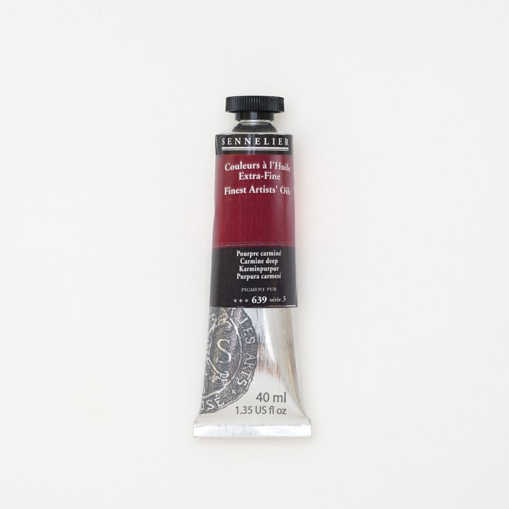 Image of Oljefärg Sennelier 40 ml>S3-Carmine deep (3F) 130411639 3046450459958