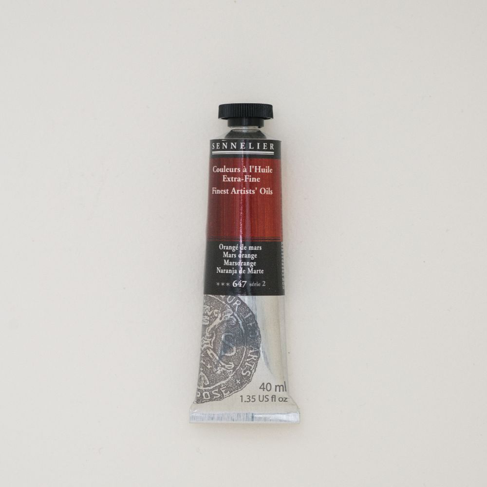 Image of Oljefärg Sennelier 40 ml>S2-Mars orange (3F) 130411647 3046450459972
